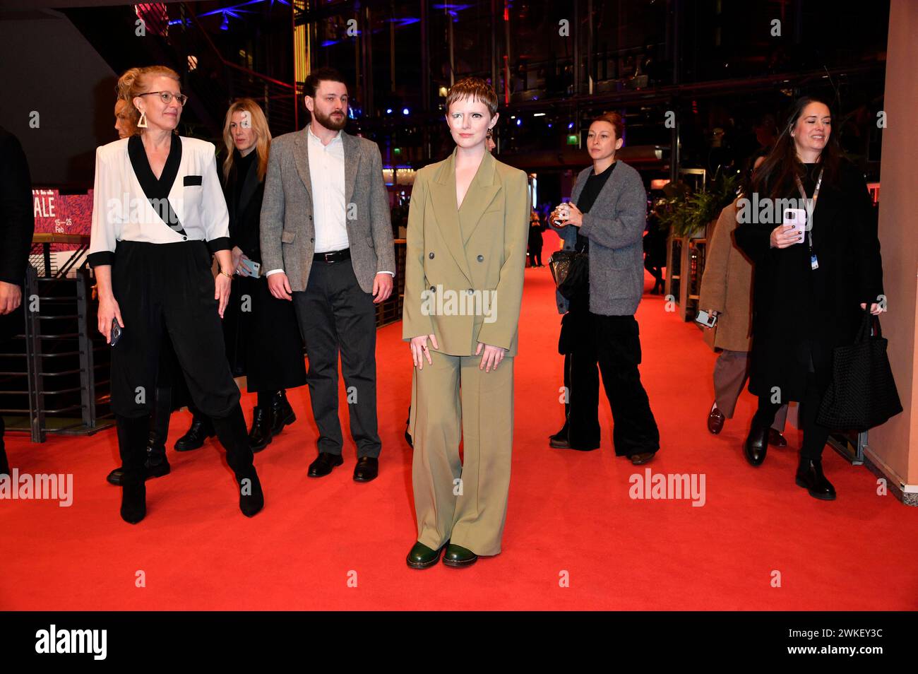 Rose Glass BEI der Premiere des Kinofilms 'Sterben / Dying' auf der Berlinale 2024 / 74. Internationale Filmfestspiele Berlin im Berlinale Palast. Berlin, 18.02.2024 Banque D'Images