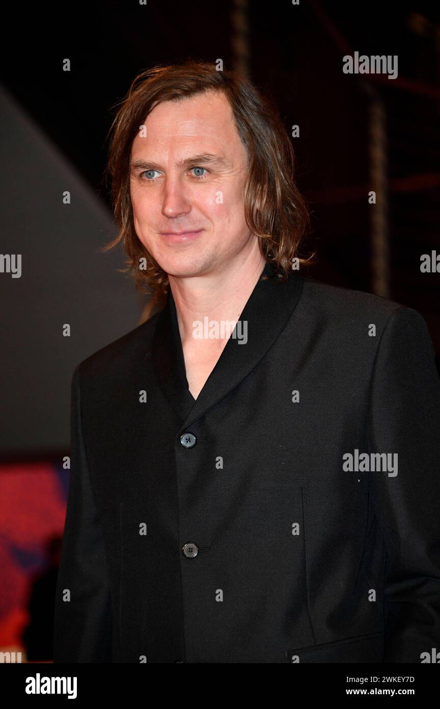 Lars Eidinger BEI der Premiere des Kinofilms 'Sterben / Dying' auf der Berlinale 2024 / 74. Internationale Filmfestspiele Berlin im Berlinale Palast. Berlin, 18.02.2024 Banque D'Images