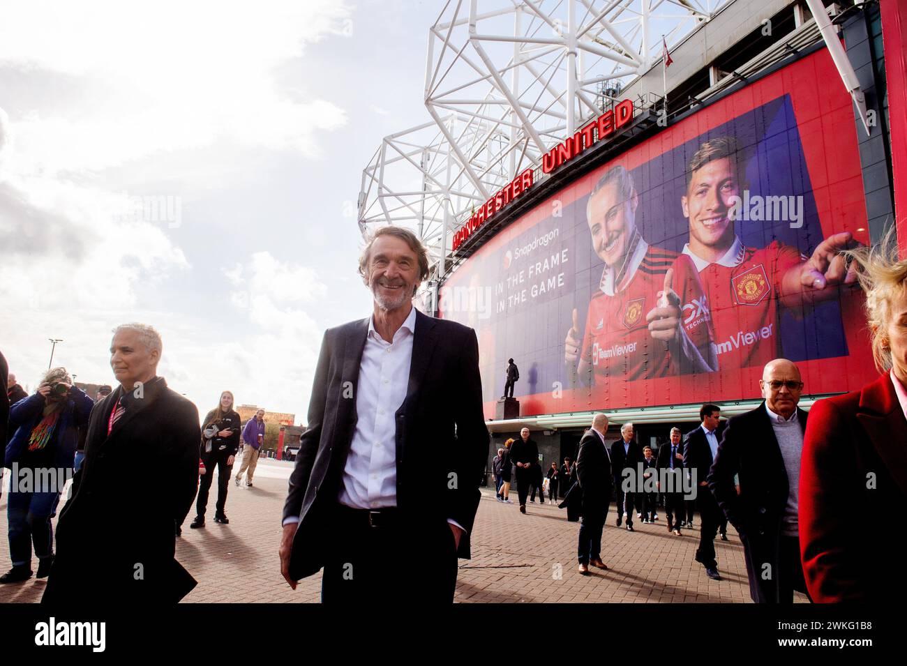 Dossier photo datée du 17-03-2023 de Sir Jim Ratcliffe de Sir Jim Ratcliffe, qui a conclu son accord pour acheter une participation dans Manchester United, le club ont annoncé. Date d'émission : mardi 20 février 2024. Banque D'Images