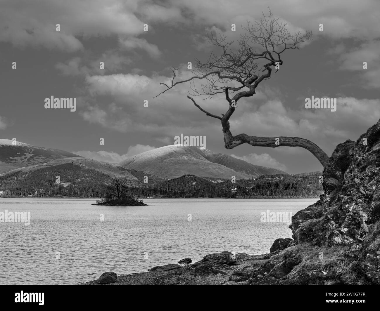 Derwentwater, Keswick, Angleterre Banque D'Images