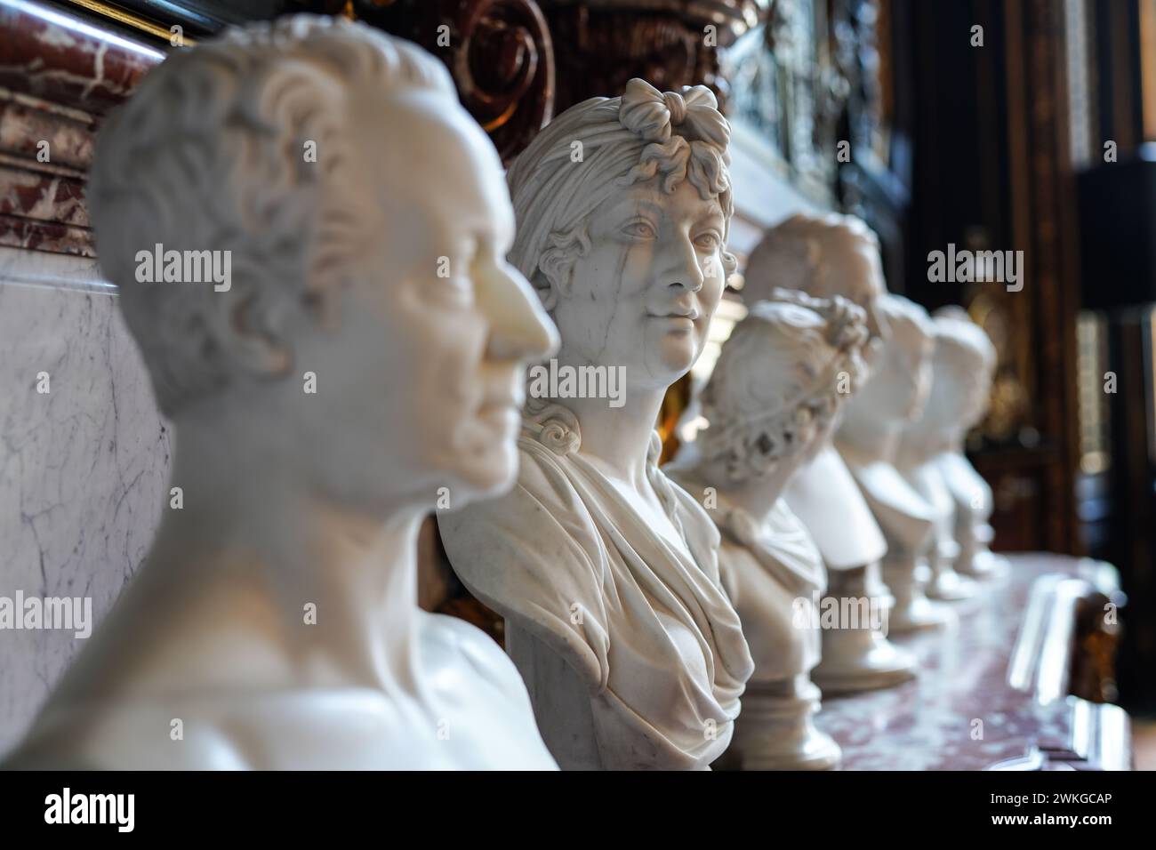 Sculptures en marbre Banque D'Images