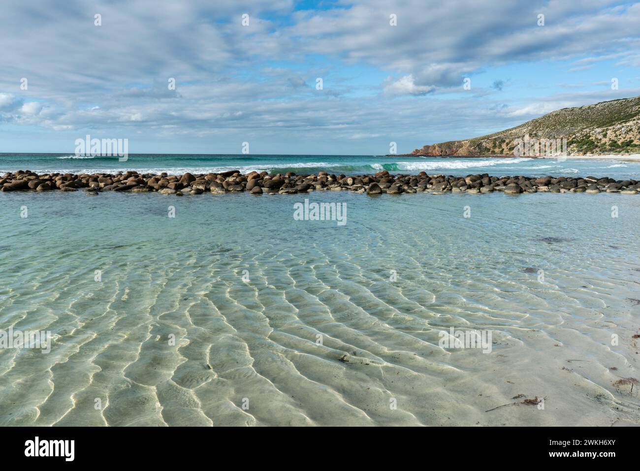 Stokes Bay, Kangaroo Island, Australie méridionale Banque D'Images