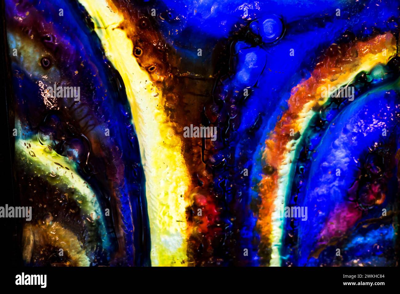 macro gros plan de peinture à l'huile de couleur différente. acrylique coloré. concept d'art moderne. Banque D'Images macro gros plan de peinture à l'huile de couleur différente. acrylique coloré. concept d'art moderne. Banque D'Images