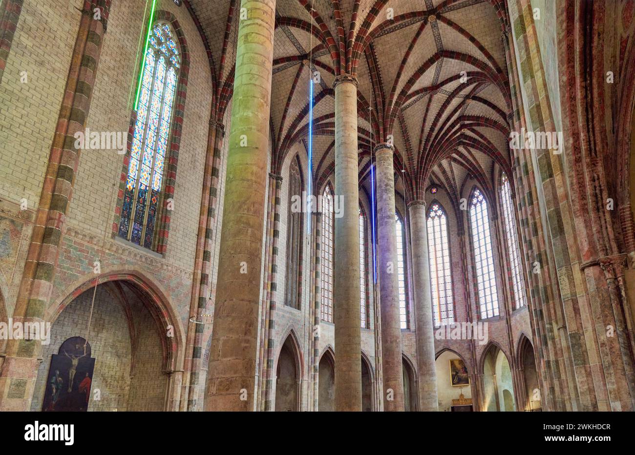 Couvent des Jacobins, Toulouse, haute-Garonne, Occitanie, France, Europe. Banque D'Images