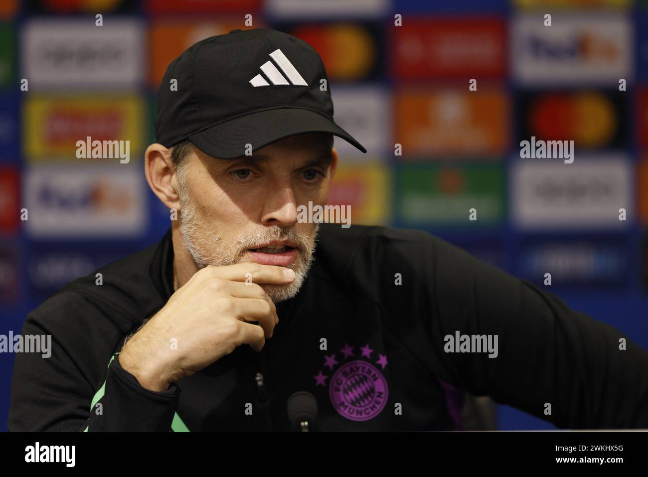 Dossier photo datée du 11-12-2023 de Thomas Tuchel, qui quittera son rôle d'entraîneur-chef du Bayern Munich à la fin de la saison, a annoncé le club de Bundesliga. Date d'émission : mercredi 21 février 2024. Banque D'Images