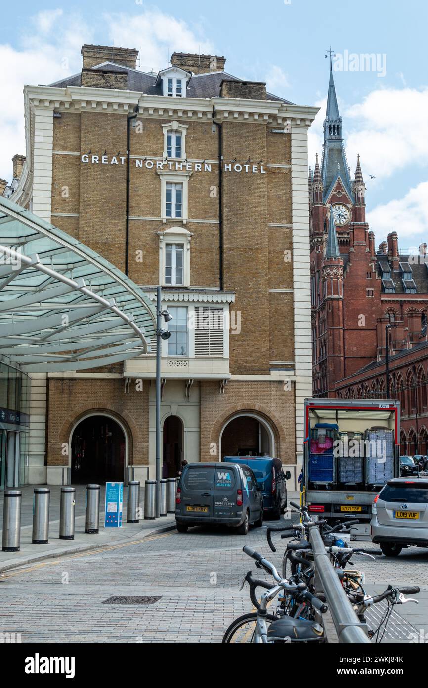 The Great Northern Hotel, Kings Cross, Londres, Royaume-Uni Banque D'Images