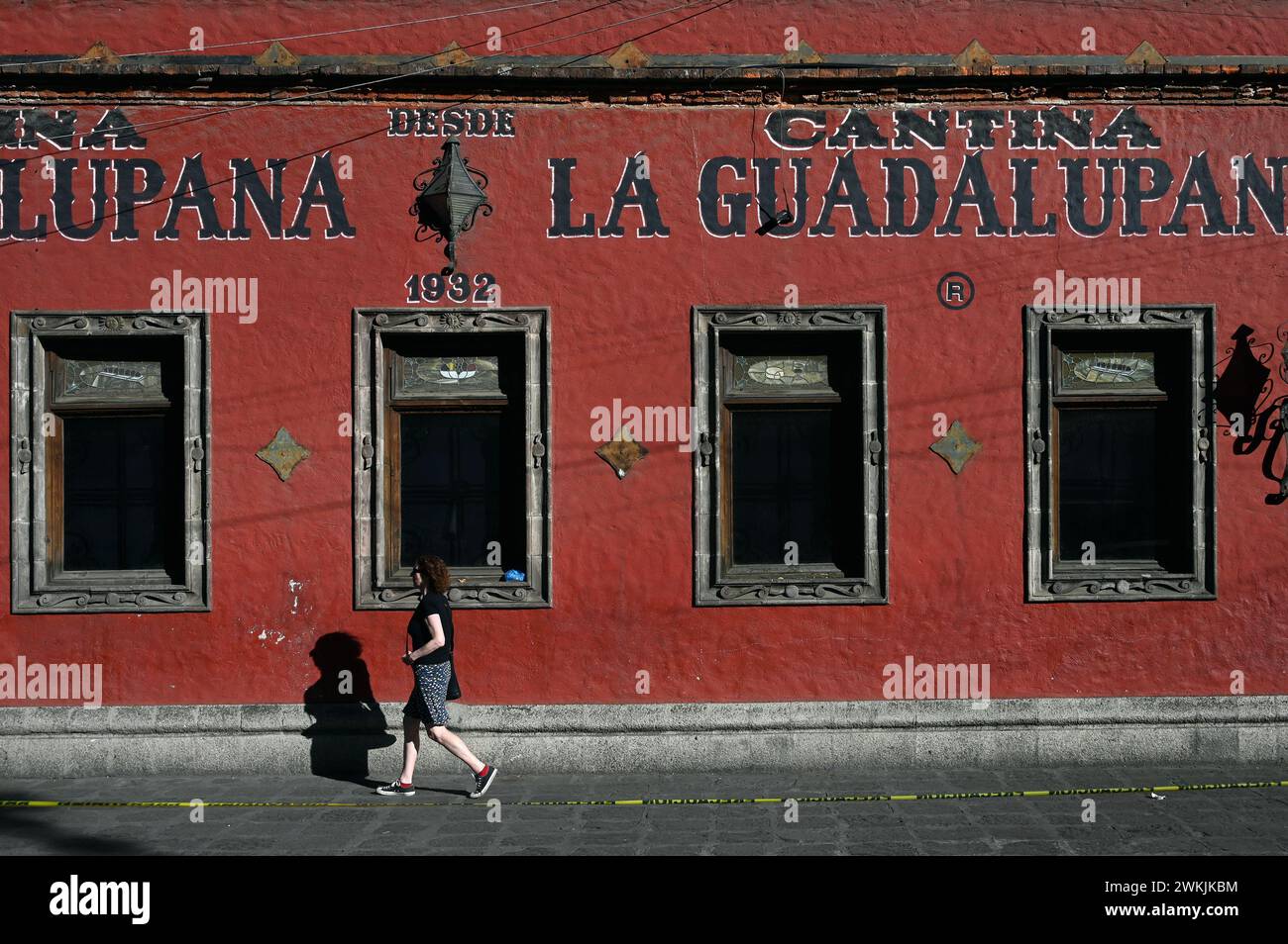 Bar la Guadalapana, Coyoacan, Mexiko Stadt Banque D'Images