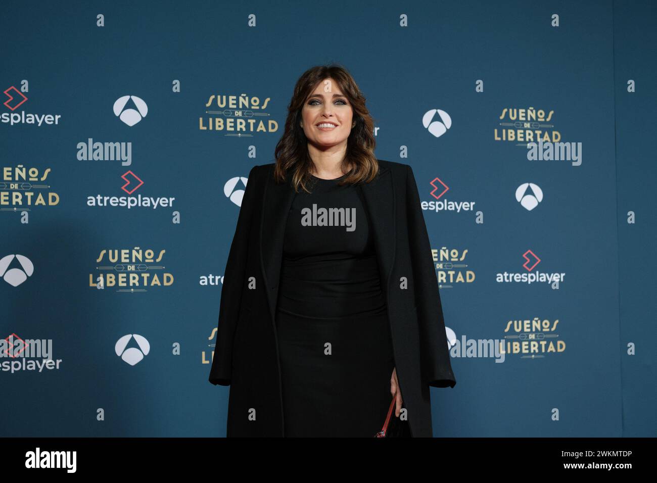 Elena Resano assiste à la première de 'Sueños de Libertad' au cinéma Palacio de la Prensa le 21 février 2024 à Madrid, Espagne. Banque D'Images