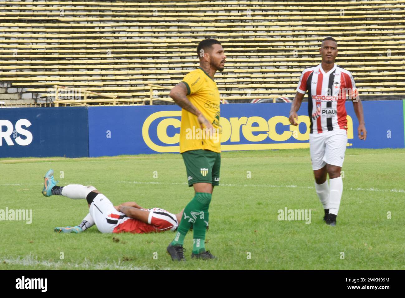 Teresina, Brésil. 21 février 2024. RS valable pour la 1ère phase de la Copa do Brasil, ce mercredi (21), qui a lieu au stade Albertão, dans le sud de Teresina/PI. Crédit : José Itamar/FotoArena/Alamy Live News Banque D'Images