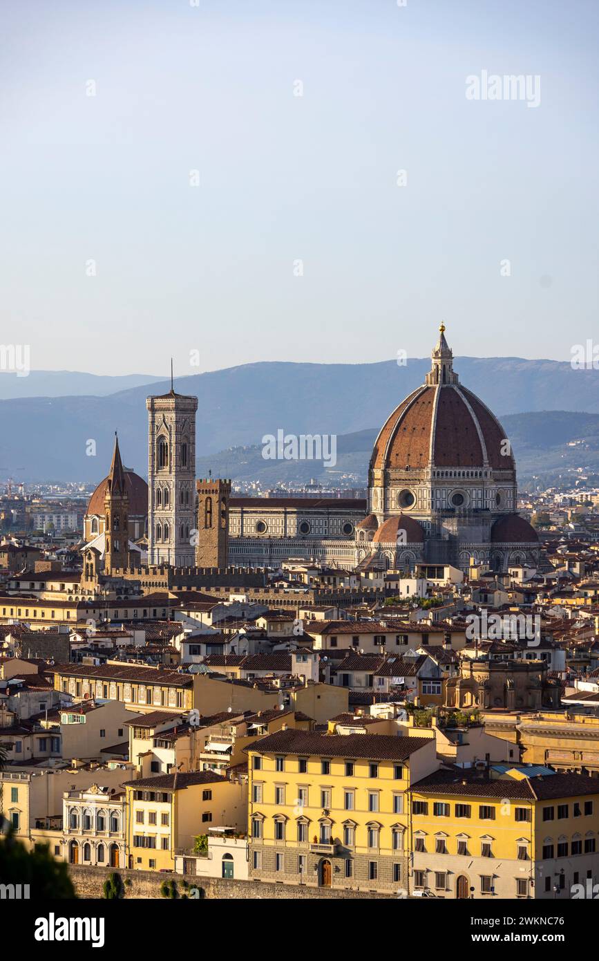 Vie quotidienne à Florence, Italie. Banque D'Images