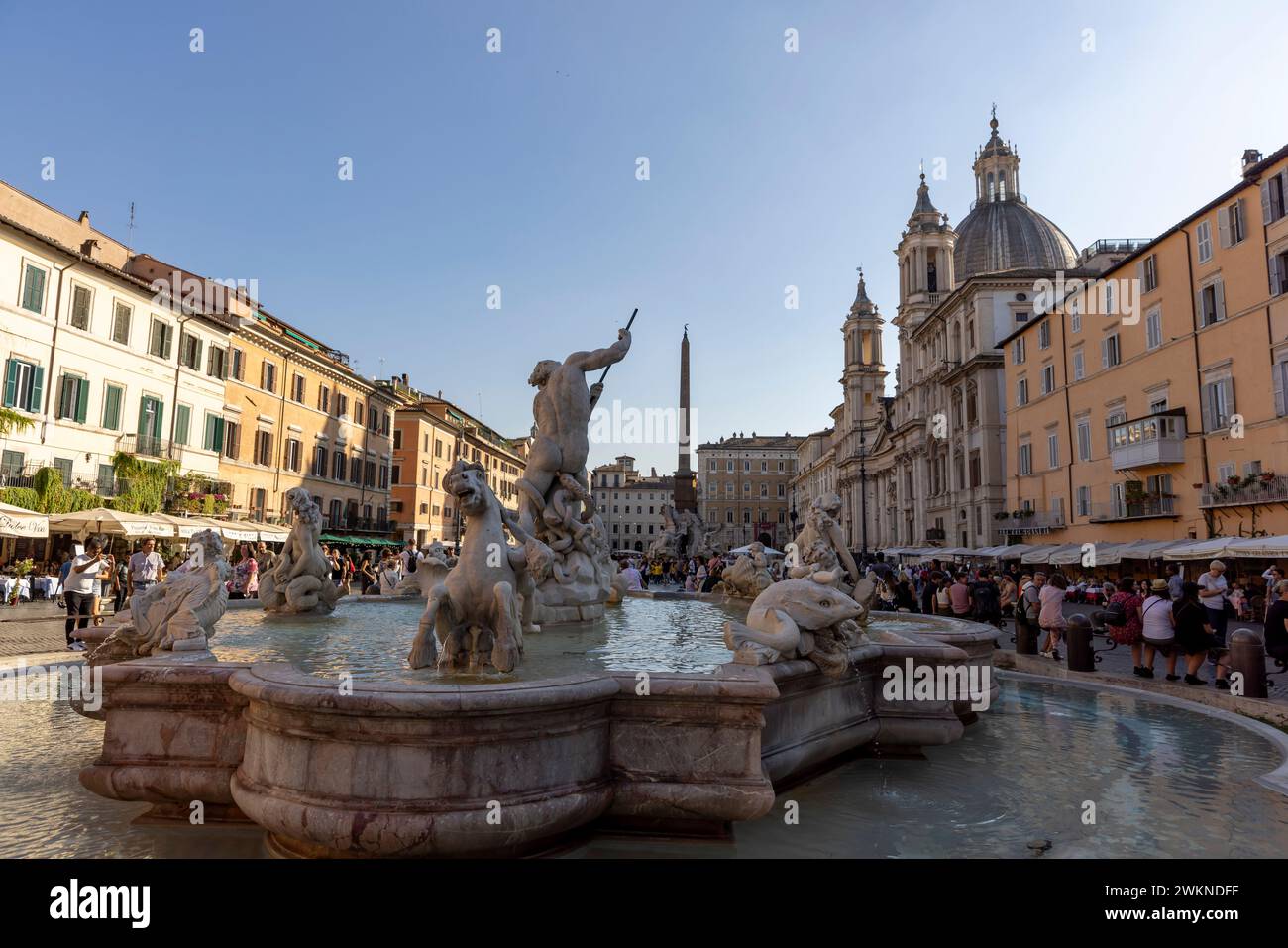 Vie quotidienne dans les rues de Rome, Italie. Banque D'Images