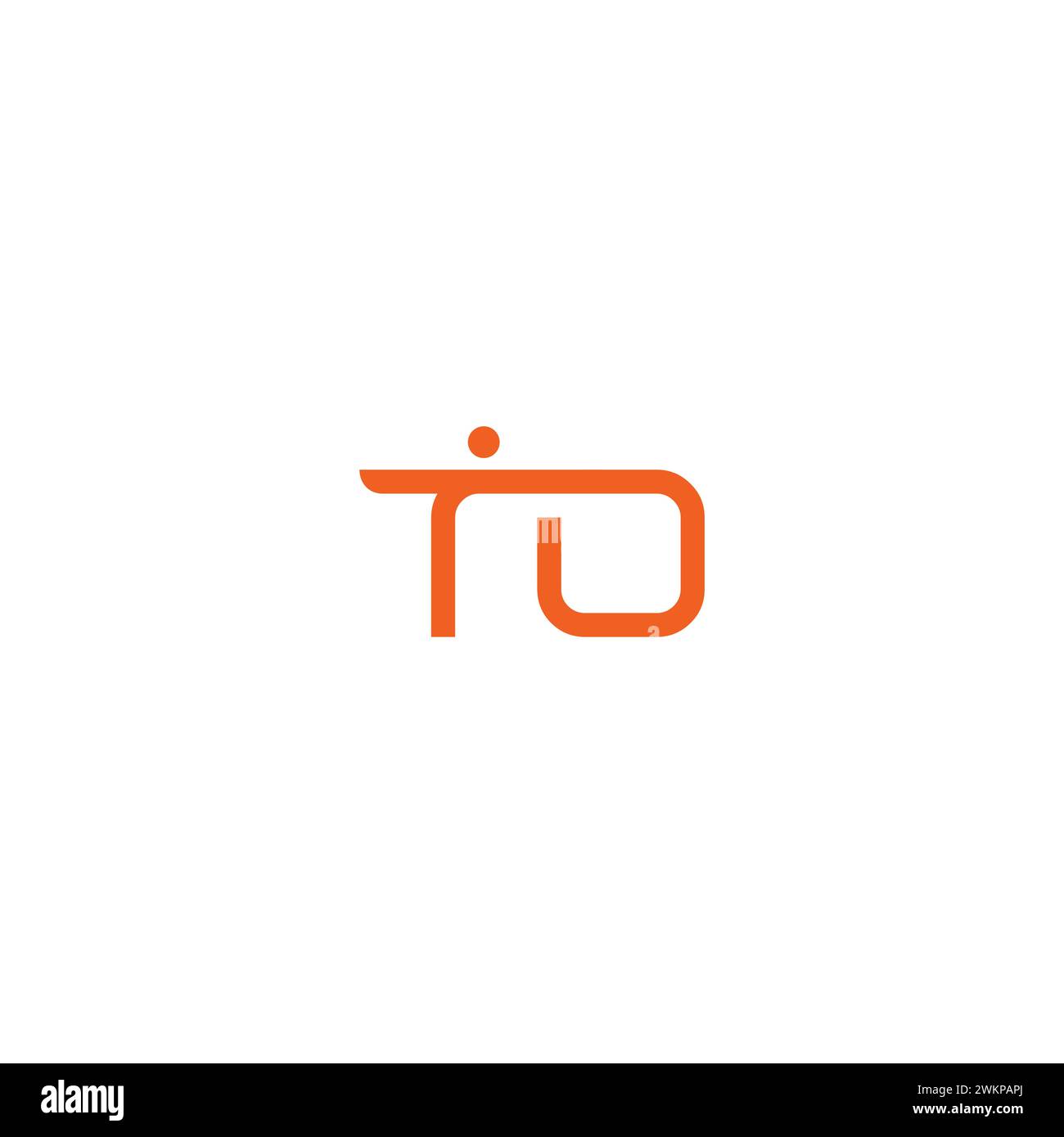 AU logo. Lettre AU logo Design. T logo People Illustration de Vecteur