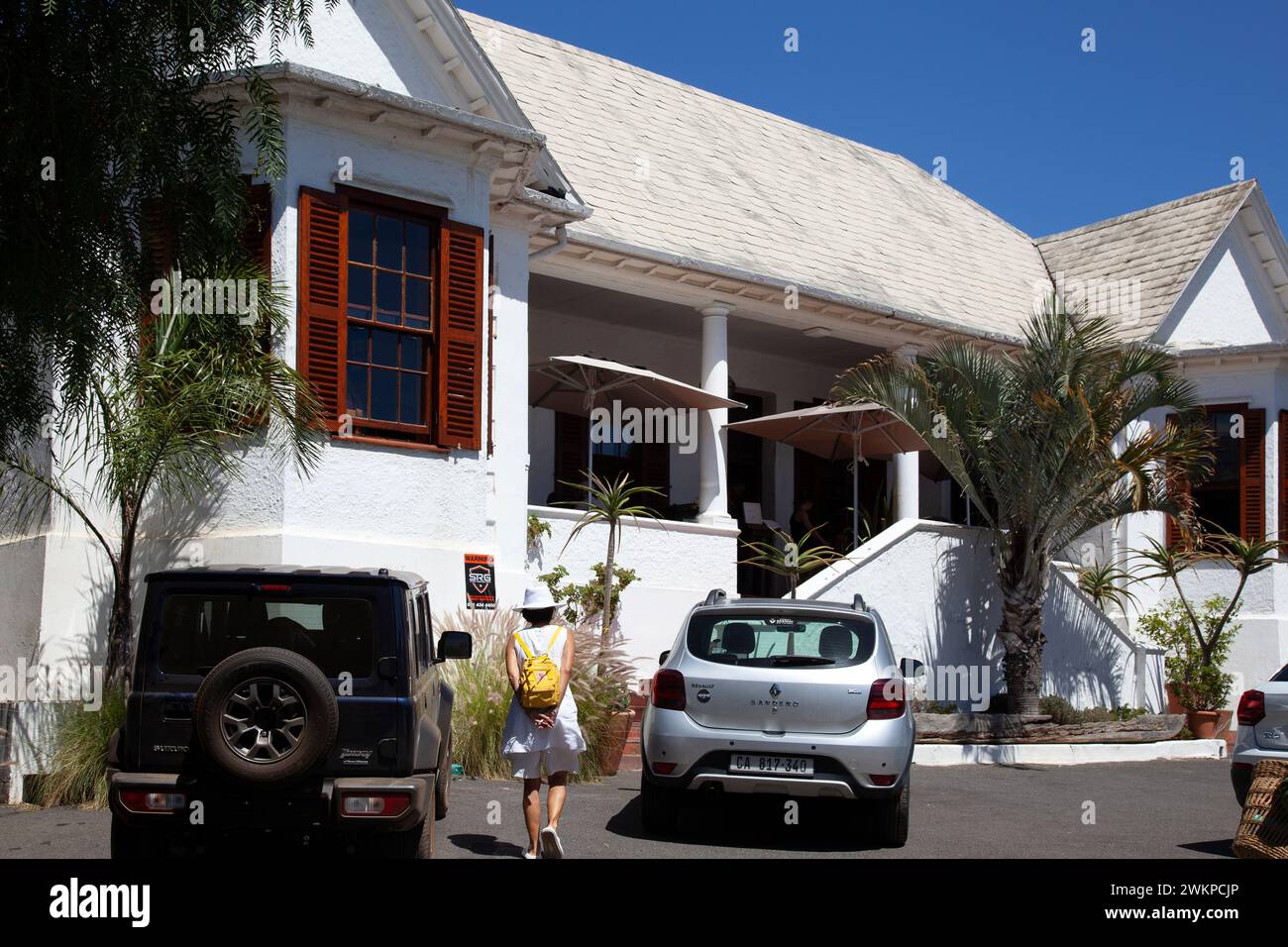 Strangers Club House extérieur à Green point au Cap, Afrique du Sud Banque D'Images