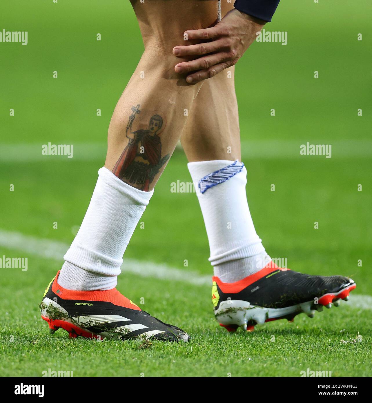 Porto, Portugal. 21 février 2024. Pepe du tatouage du FC Porto lors du match de l'UEFA Champions League à l'Estadio do Dragao, Porto. Le crédit photo devrait se lire comme suit : David Klein/Sportimage crédit : Sportimage Ltd/Alamy Live News Banque D'Images
