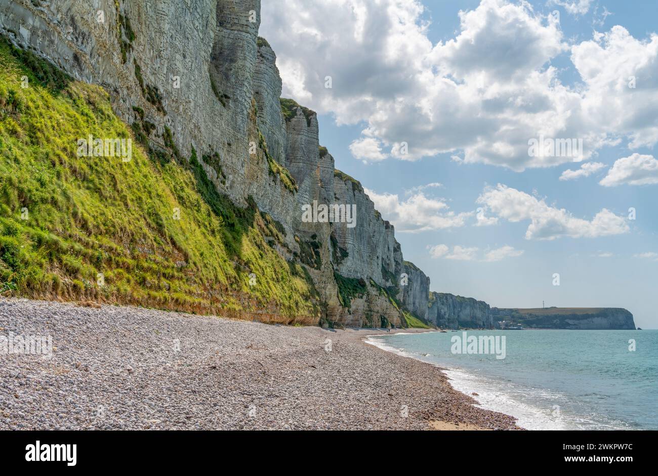 Paysages autour de Fecamp, commune du département de Seine-maritime en région Normandie dans le nord-ouest de la France Banque D'Images