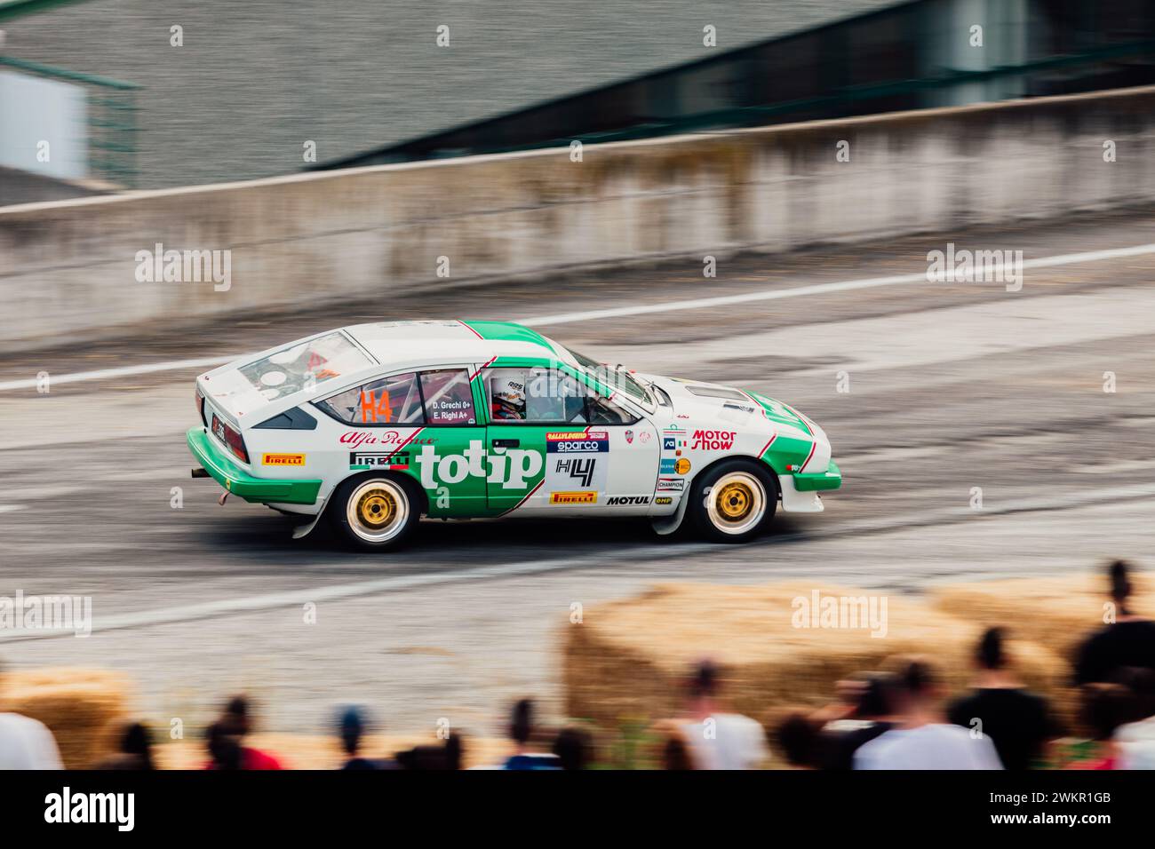 Rallye Legends 2022 à Saint-Marin, Italie. Banque D'Images