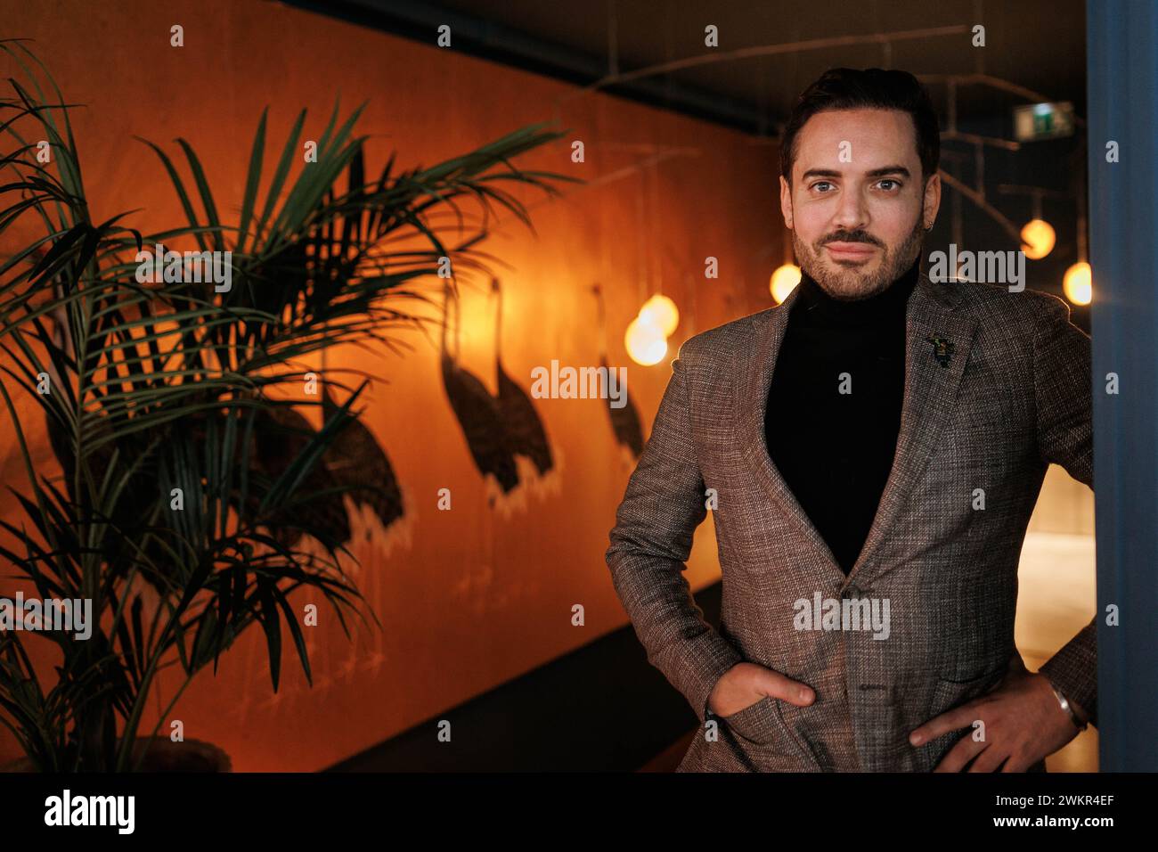 Madrid, 12/04/2023. L'illustrateur Benjamin Lacombe. Photo : Tania Sieira. Archdc. Crédit : album / Archivo ABC / Tania Sieira Banque D'Images Madrid, 12/04/2023. L'illustrateur Benjamin Lacombe. Photo : Tania Sieira. Archdc. Crédit : album / Archivo ABC / Tania Sieira Banque D'Images