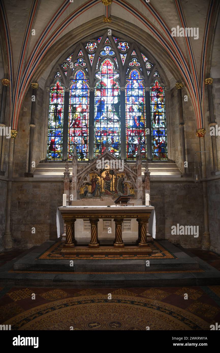 La Cathédrale de Chichester Banque D'Images