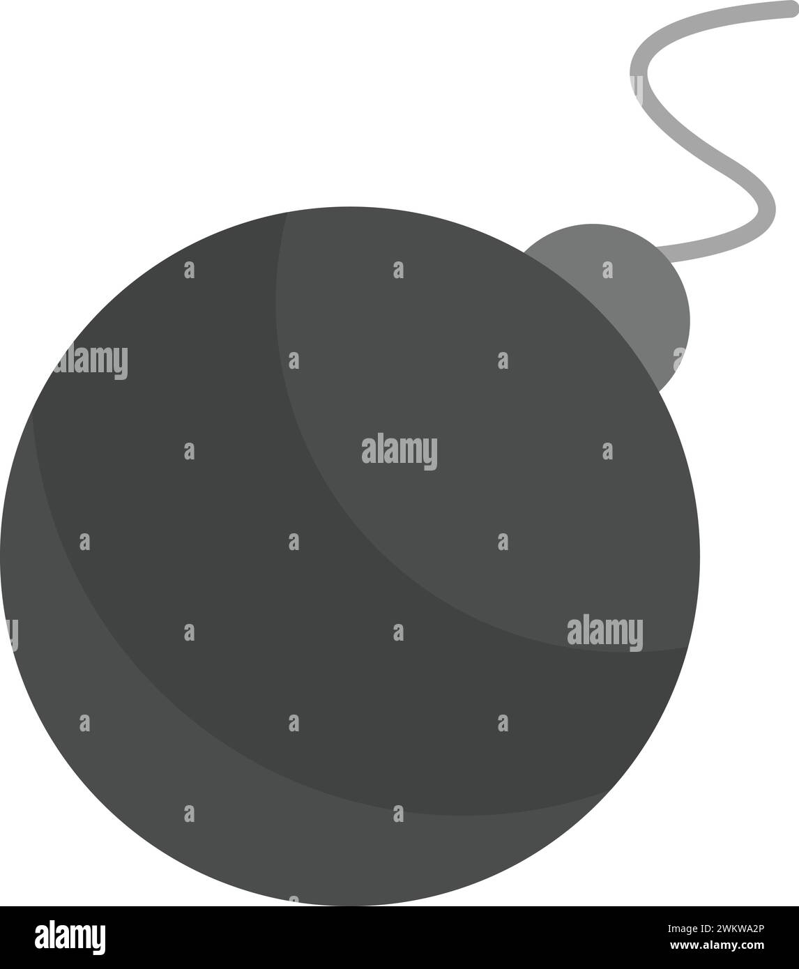 Image vectorielle de l'icône Smoke Bomb. Illustration de Vecteur