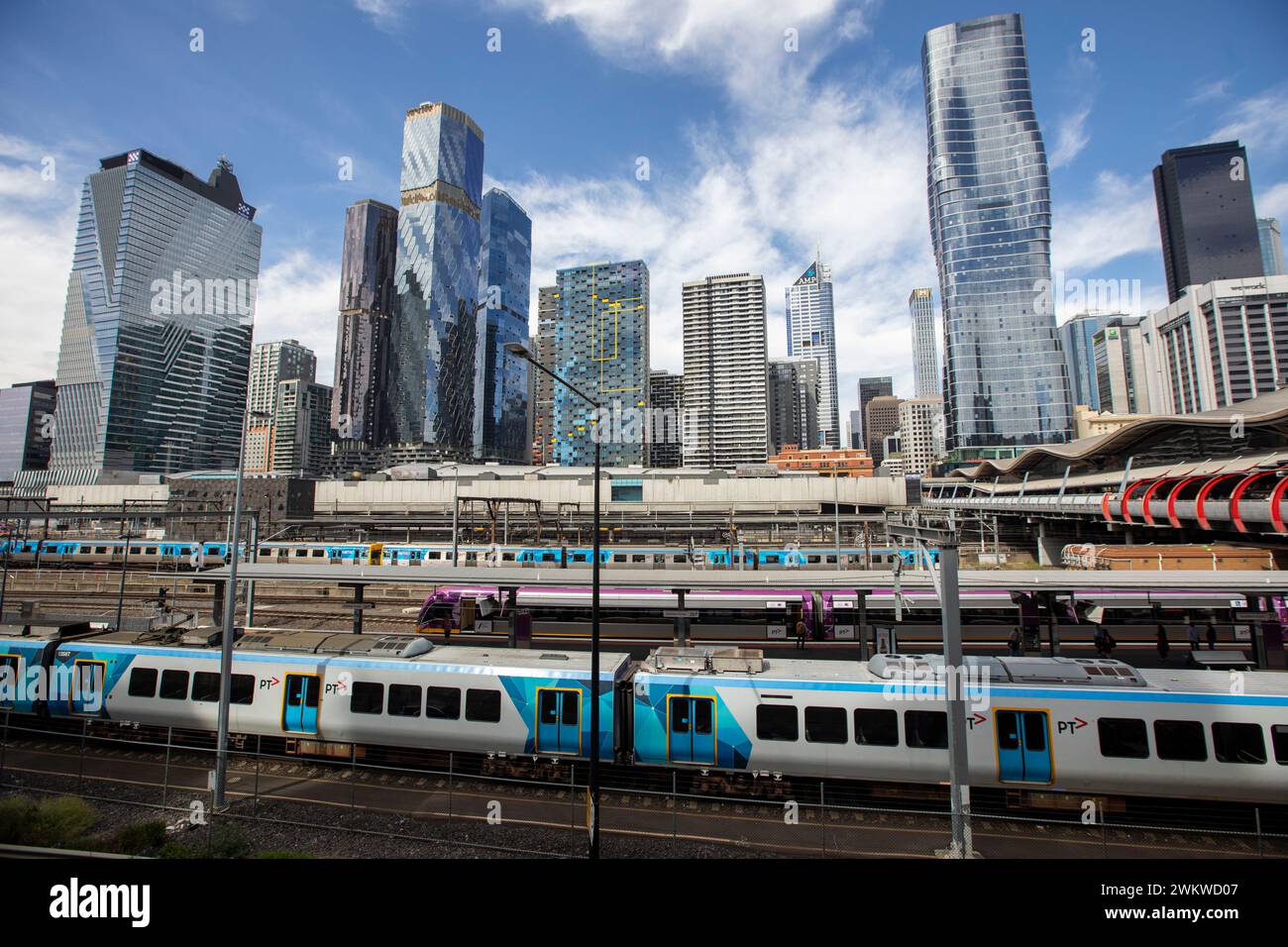 Melbourne, Australie Banque D'Images