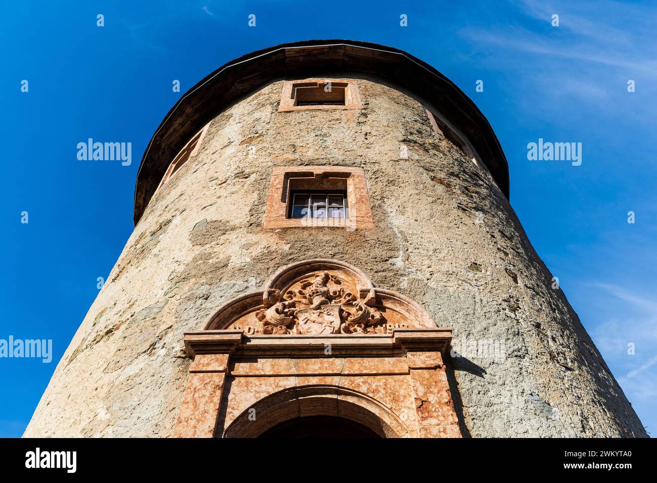 Italie Trentin Castel Pergine - Pergine Valsugana Banque D'Images