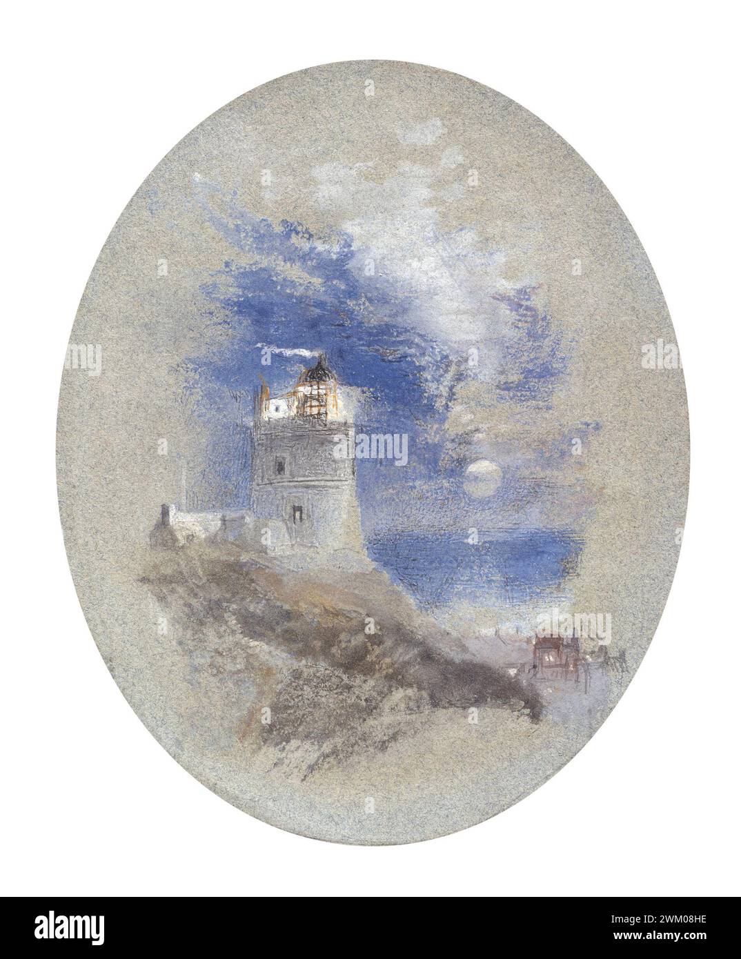 Phare de Lowestoffe 1827 Joseph Mallord William Turner (GB) Banque D'Images