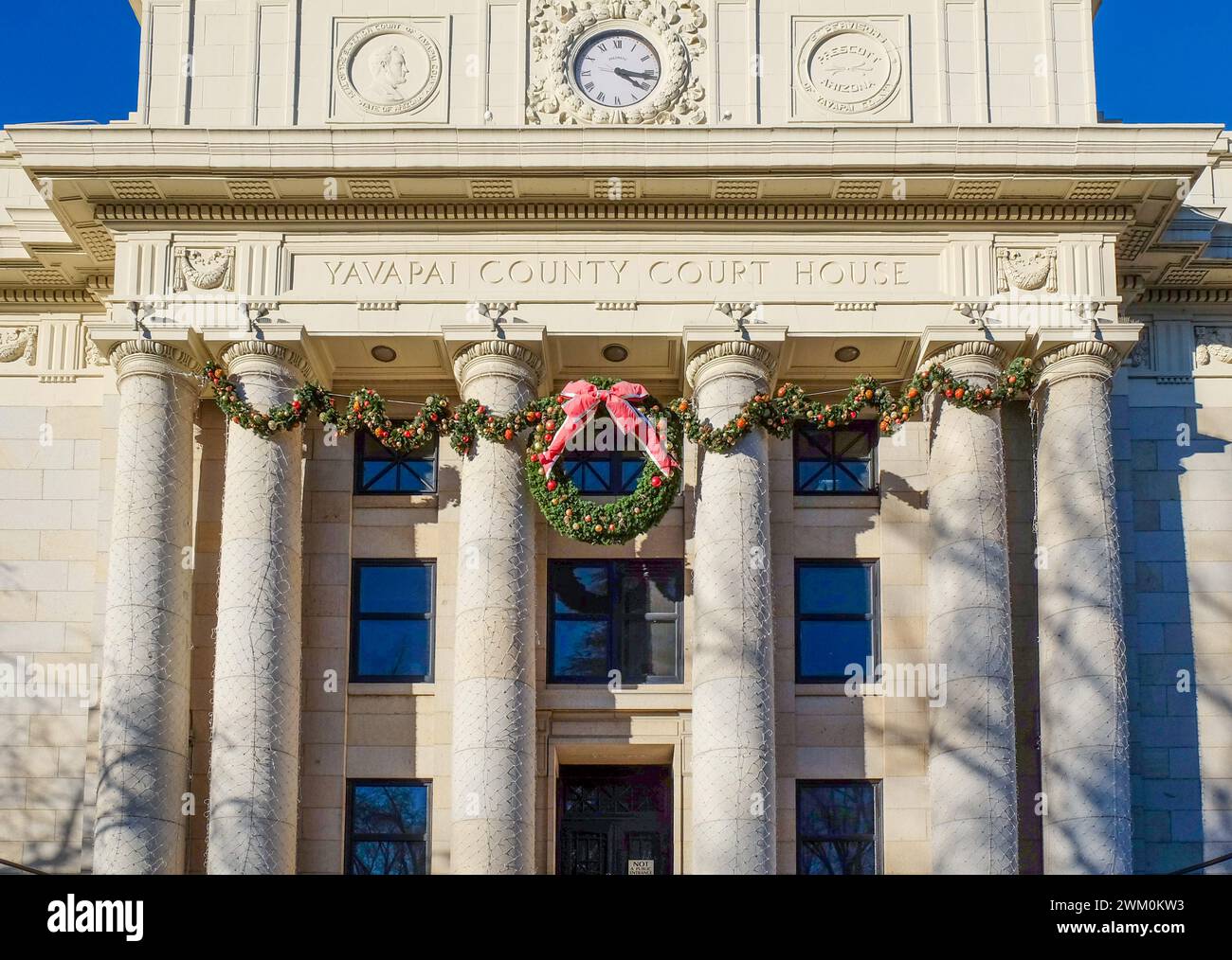 Palais de justice du comté de Yavapai, Prescott, Arizona, États-Unis Banque D'Images