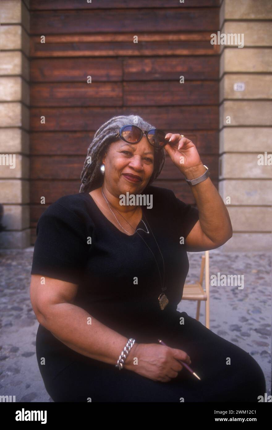 3826311 Toni Morrison ; (add.info.: Festival de littérature de Mantoue 1999. Écrivain américain Toni Morrison / Mantova, 1999. La scrittrice americana Toni Morrison) ; © Marcello Mencarini. Tous droits réservés 2024. Banque D'Images