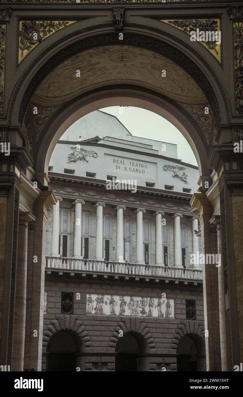 3829812 Teatro San Carlo di Napoli ; (add.info.: Théâtre San Carlo de Naples / Teatro San Carlo di Napoli) ; © Marcello Mencarini. Tous droits réservés 2024. Banque D'Images