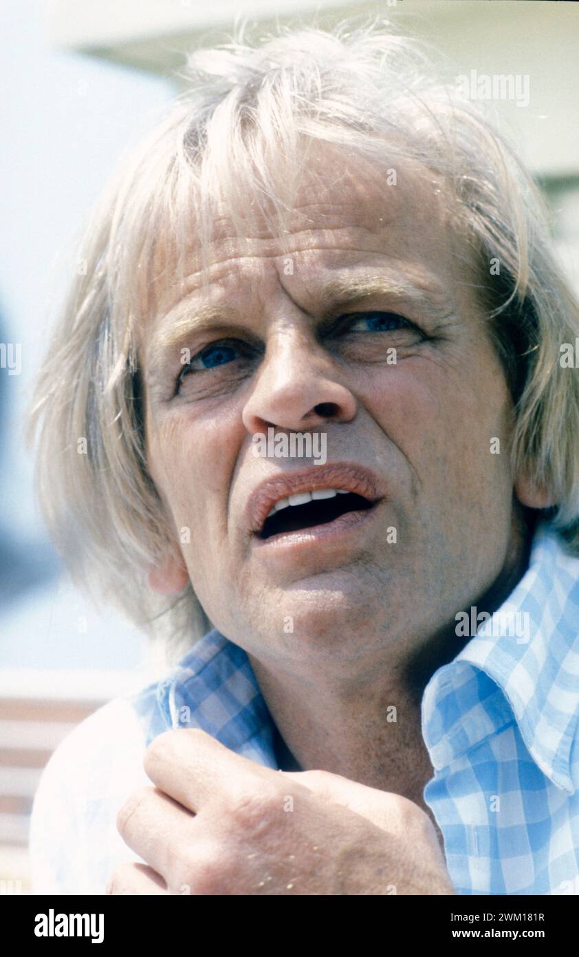 3832318 Klaus Kinski ; (add.info.: acteur allemand Klaus Kinski (vers 1985) / L'attore Klaus Kinski (vers 1985)) ; © Marcello Mencarini. Tous droits réservés 2024. Banque D'Images