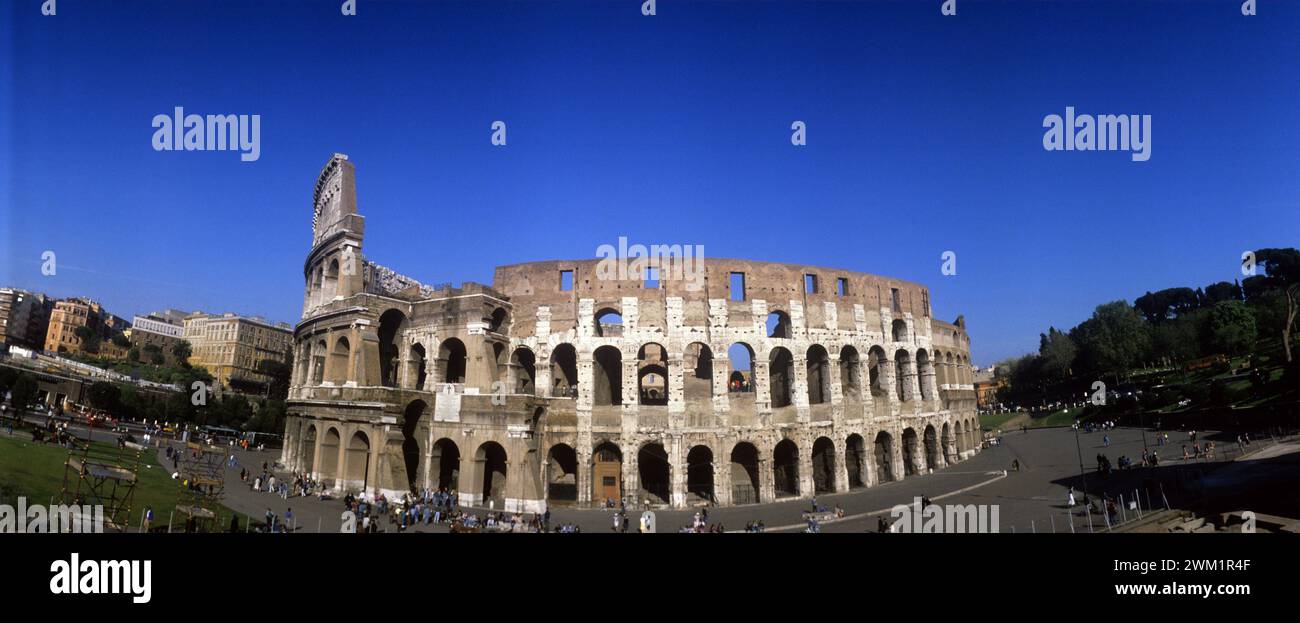 MME4708875 vue panoramique du Colisée (Colisée), Rome Italie ; (add.info.: vue panoramique du Colisée (Colisée), Rome Italie) ; © Marcello Mencarini. Tous droits réservés 2023. Banque D'Images