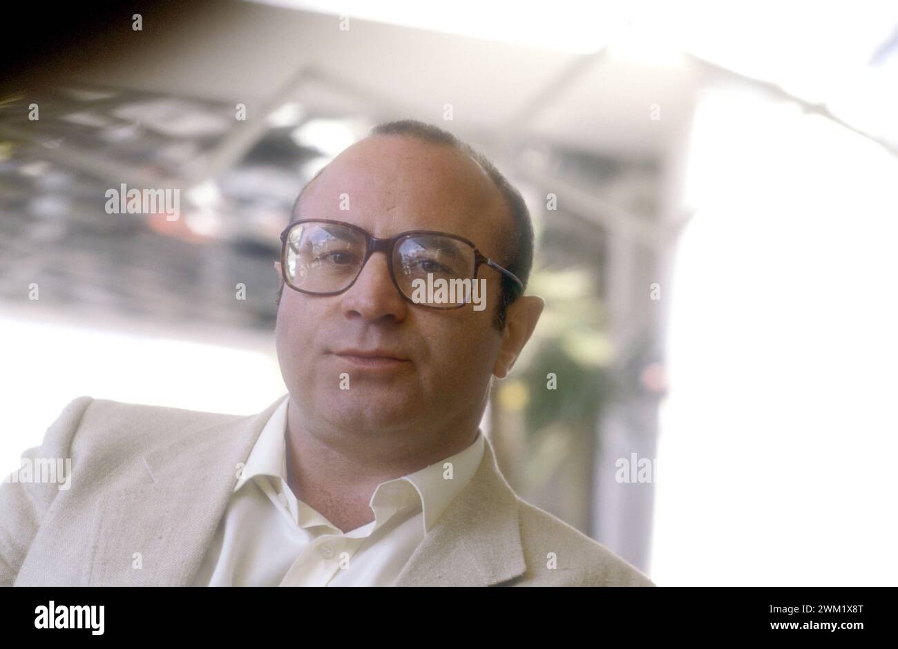 MME4739702 Lido de Venise, Festival du film de Venise 1988. Acteur britannique Bob Hoskins/Lido di Venezia, Mostra del Cinema di Venezia 1988. Attorney Bob Hoskins - ; (add.info.: Lido de Venise, Festival du film de Venise 1988. Acteur britannique Bob Hoskins/Lido di Venezia, Mostra del Cinema di Venezia 1988. Avocat Bob Hoskins -) ; © Marcello Mencarini. Tous droits réservés 2024. Banque D'Images