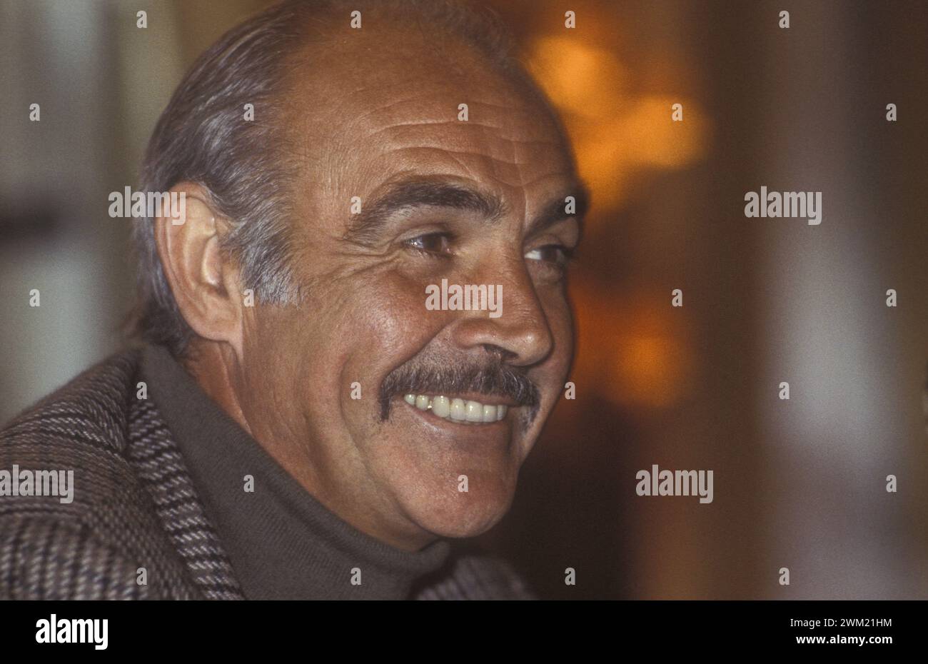 MME4761245 acteur Sean Connery, vers 1984/L'attore Sean Connery, 1984 vers - ; (add.info.: acteur Sean Connery, vers 1984/L'attore Sean Connery, vers 1984 vers -) ; © Marcello Mencarini. Tous droits réservés 2024. Banque D'Images