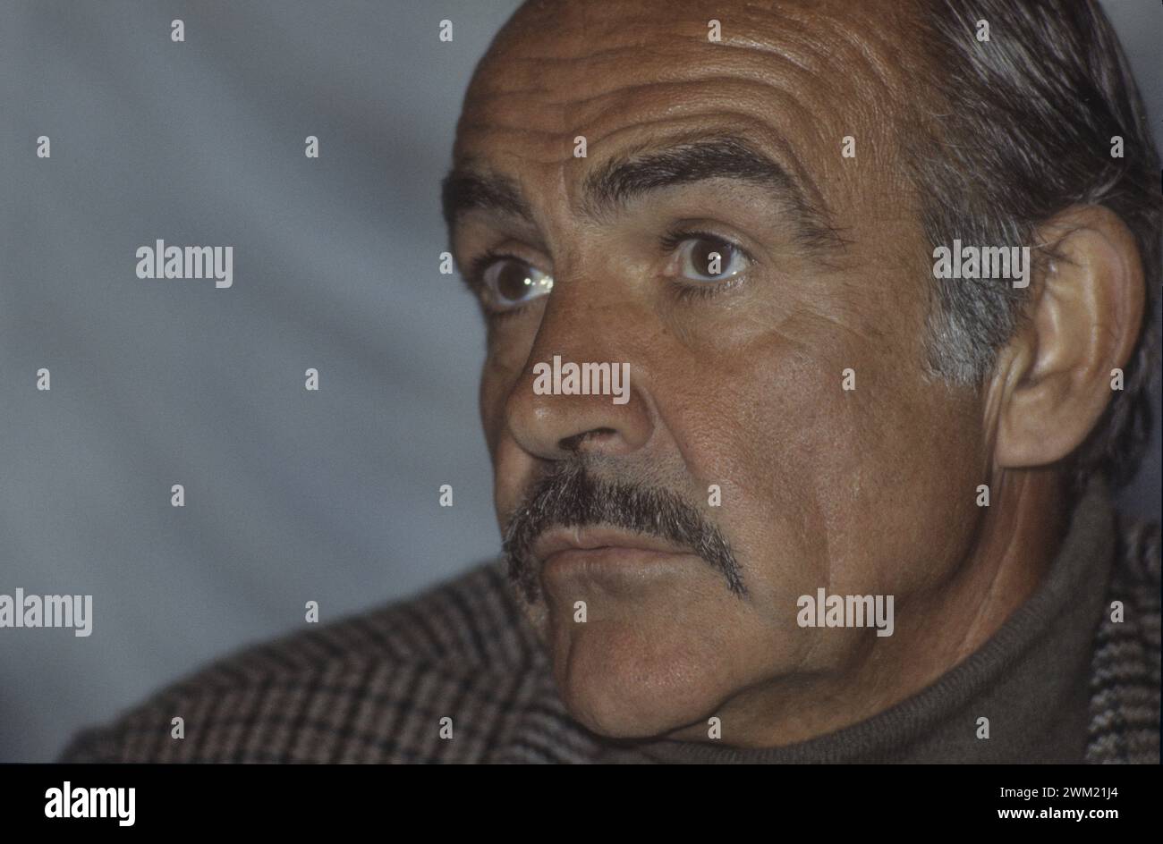MME4761218 acteur Sean Connery, vers 1984/L'attore Sean Connery, 1984 vers - ; (add.info.: acteur Sean Connery, vers 1984/L'attore Sean Connery, vers 1984 vers -) ; © Marcello Mencarini. Tous droits réservés 2024. Banque D'Images