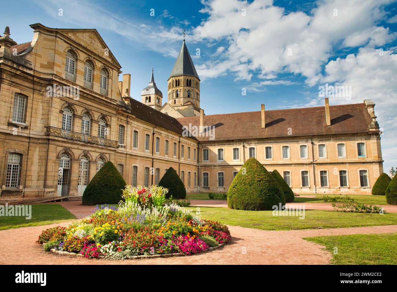 L'Abbaye de Cluny, Cluny, Saône-et-Loire, Bourgogne, Mâconnais, France, Europe Banque D'Images