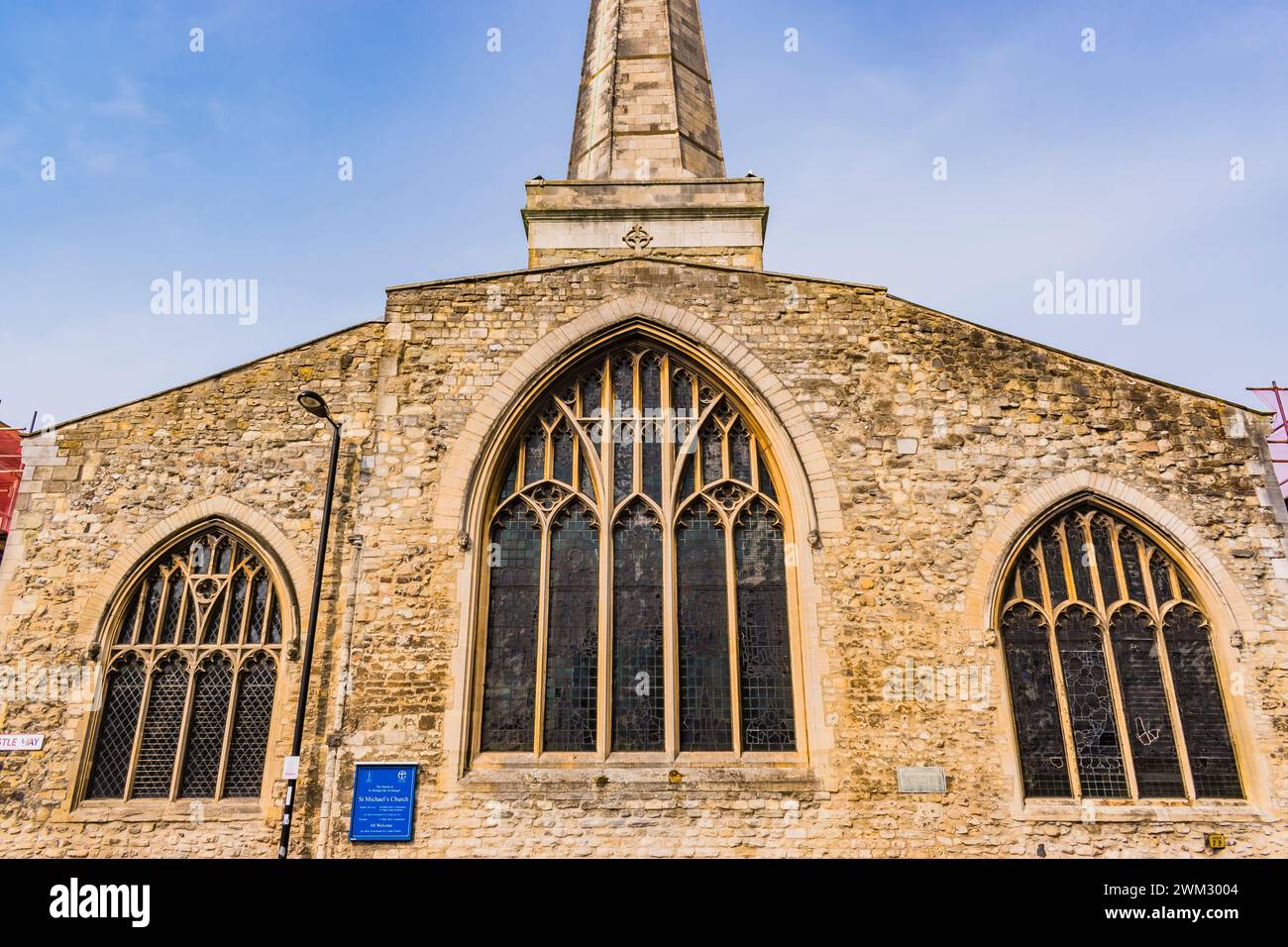 Prog Michael the Archange Church est le plus ancien bâtiment encore en usage dans la ville de Southampton, Hampshire, Angleterre, Royaume-Uni, Royaume-Uni, Royaume-Uni, Europe Banque D'Images