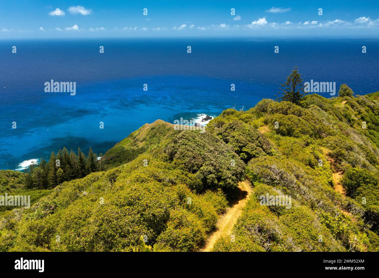 L’île de Pitcairn Banque D'Images