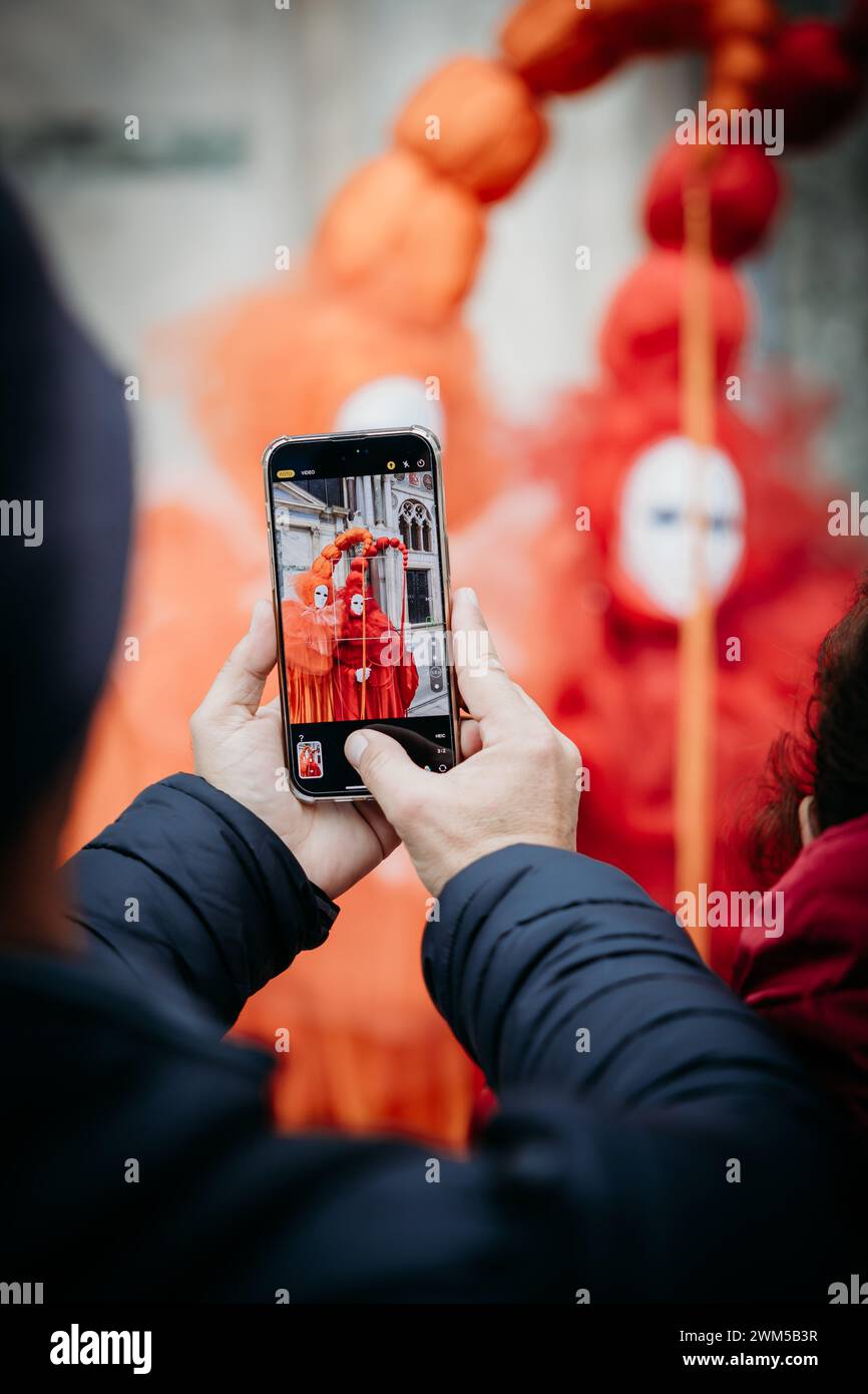 Carnaval de Venise, février 2024 Banque D'Images