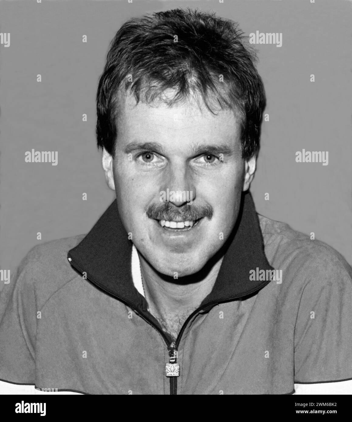 WOJTEK FIBAK joueur de tennis polonais 1982-11-02 Banque D'Images