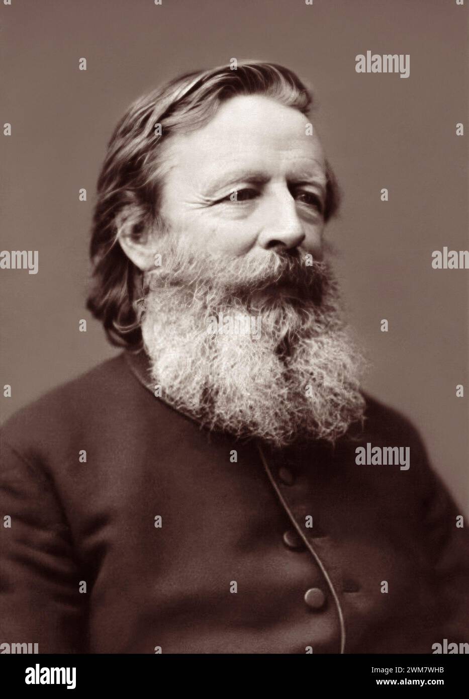 Thomas K. Beecher (1824-1900), pasteur libéral de Park Church à Elmira, NY, était le fils de Lyman Beecher et le frère de Henry Ward Beecher et Harriet Beecher Stowe. (ÉTATS-UNIS) Banque D'Images