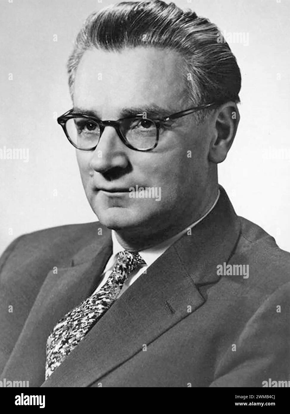 KONRAD ZUSE (1910-1995) informaticien pionnier allemand Banque D'Images