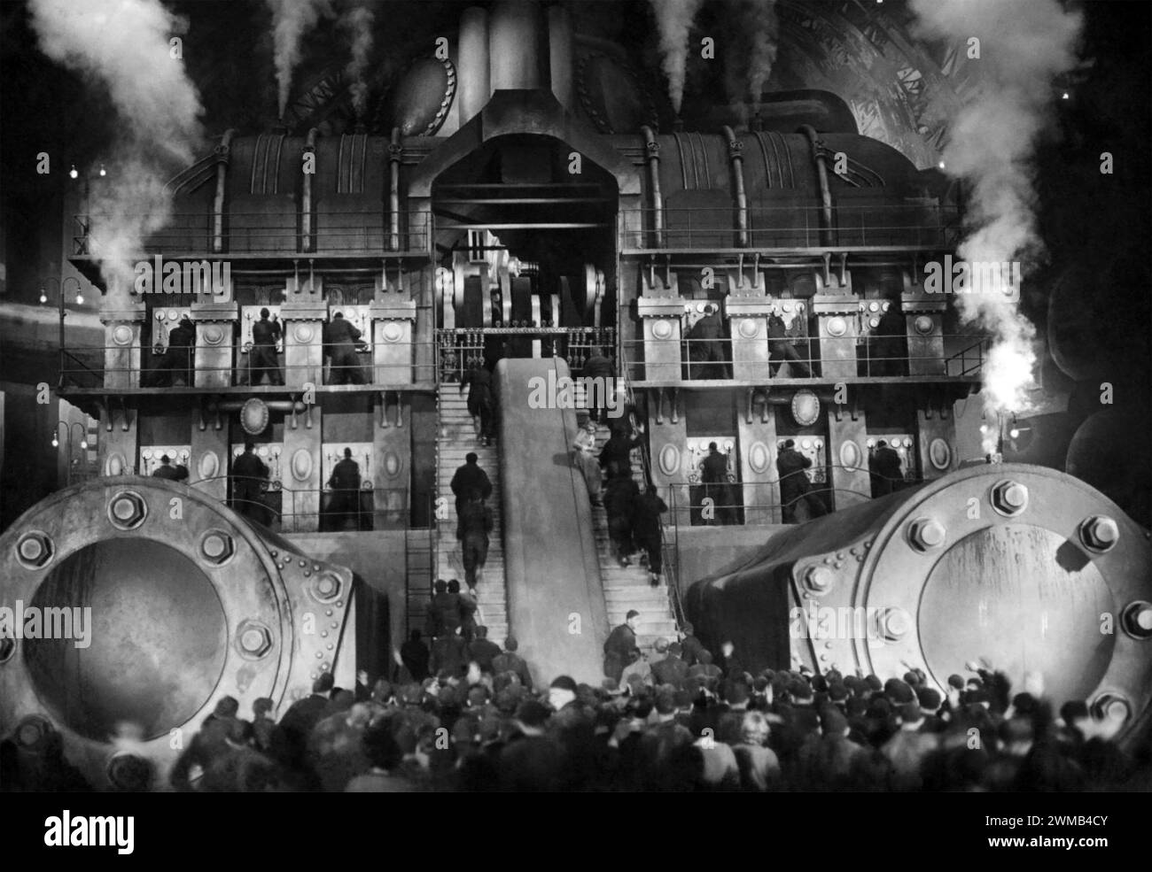 METROPOLIS 1927 Parufamet film de science-fiction réalisé par Fritz Lang Banque D'Images