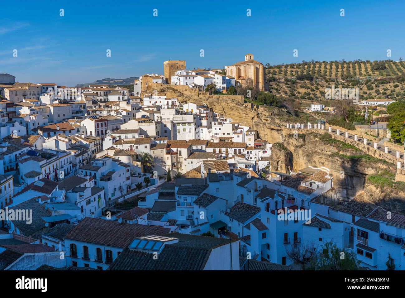 Setenil de las Bodegas, Espagne Banque D'Images