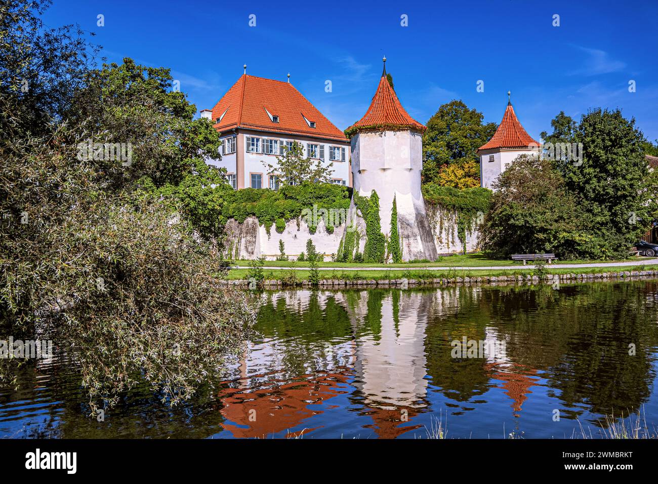 Bavière Blutenburg Château Munich Banque D'Images