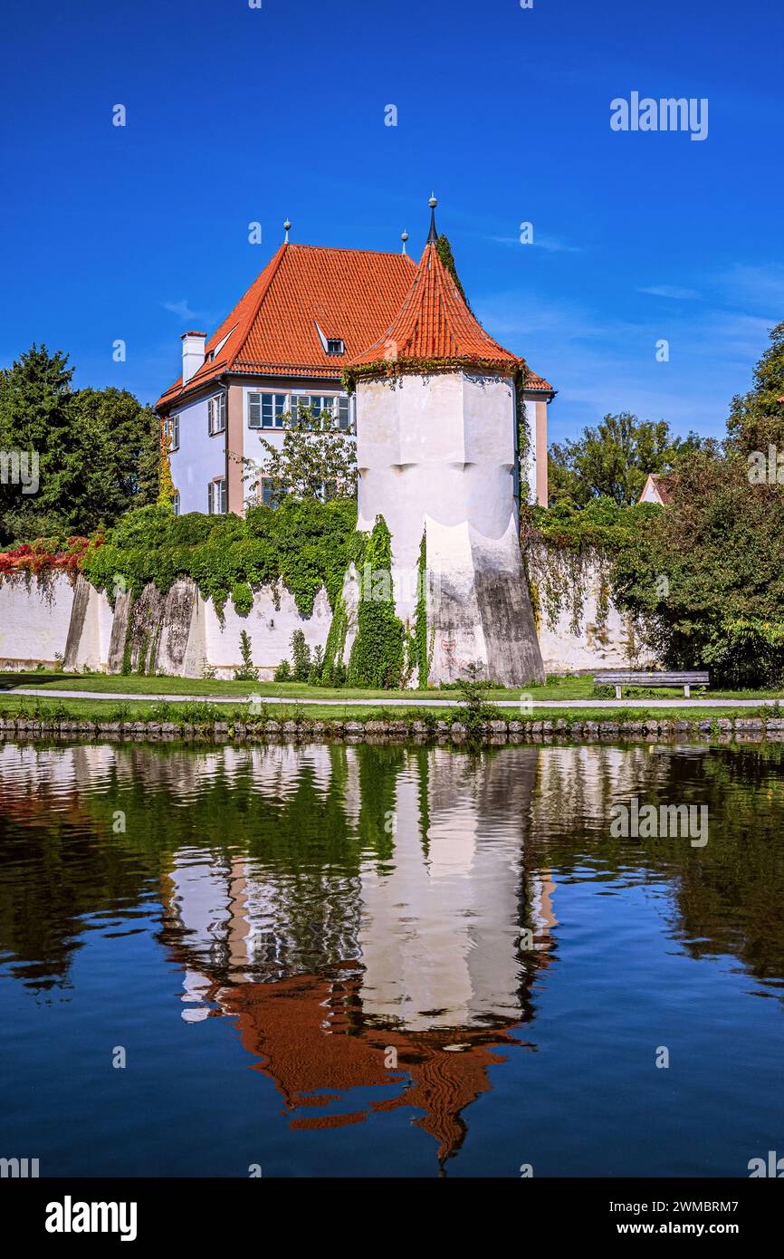 Bavière Blutenburg Château Munich Banque D'Images