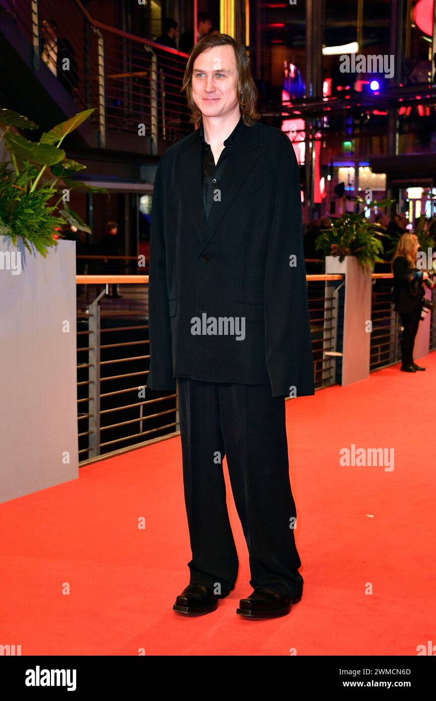 Lars Eidinger BEI der Closure Ceremony mit Preisverleihung auf der Berlinale 2024 / 74. Internationale Filmfestspiele Berlin im Berlinale Palast. Berlin, 24.02.2024 Banque D'Images