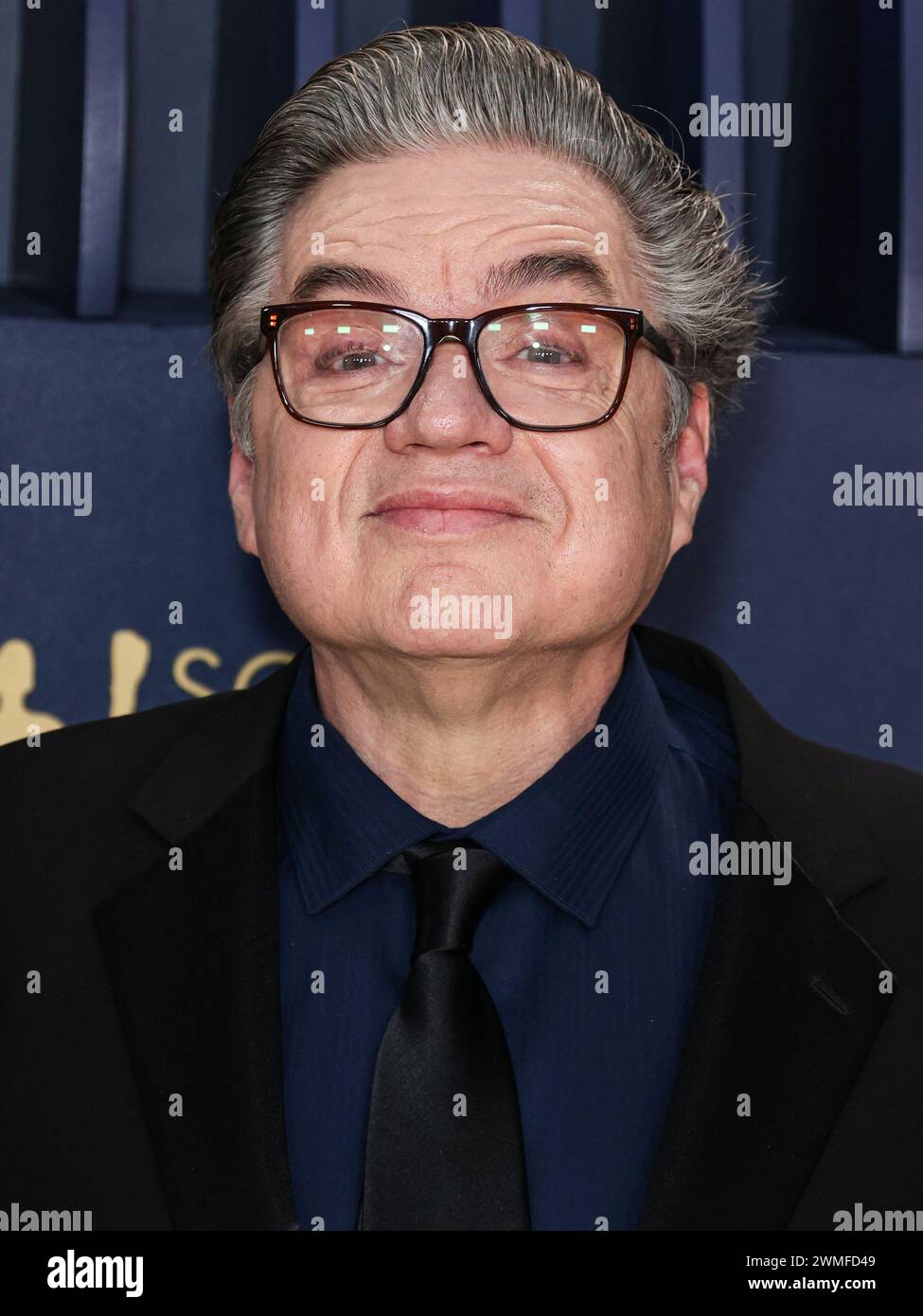 LOS ANGELES, CALIFORNIE, États-Unis - 24 FÉVRIER : Oliver Platt arrive à la 30e cérémonie annuelle Screen Actors Guild Awards qui se tient au Shrine Auditorium and Expo Hall le 24 février 2024 à Los Angeles, Californie, États-Unis. (Photo de Xavier Collin/image Press Agency) Banque D'Images
