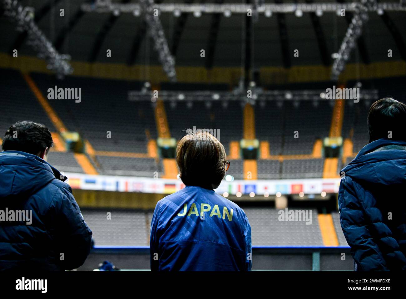 Championnats du monde juniors de patinage artistique isu 2024 Banque de