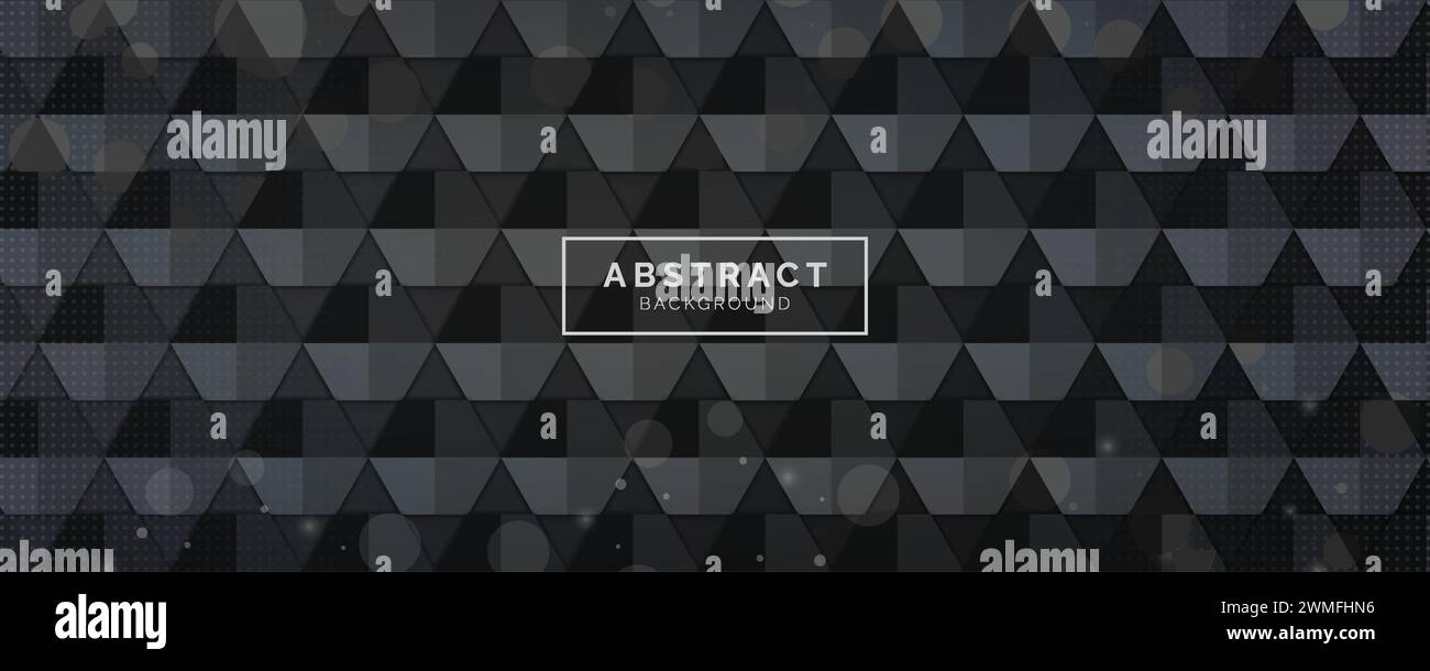 Fond abstrait de la forme liquide composition noire sombre, modèle moderne pour site Web, art de bannière, conception d'affiche, illustration vectorielle Illustration de Vecteur