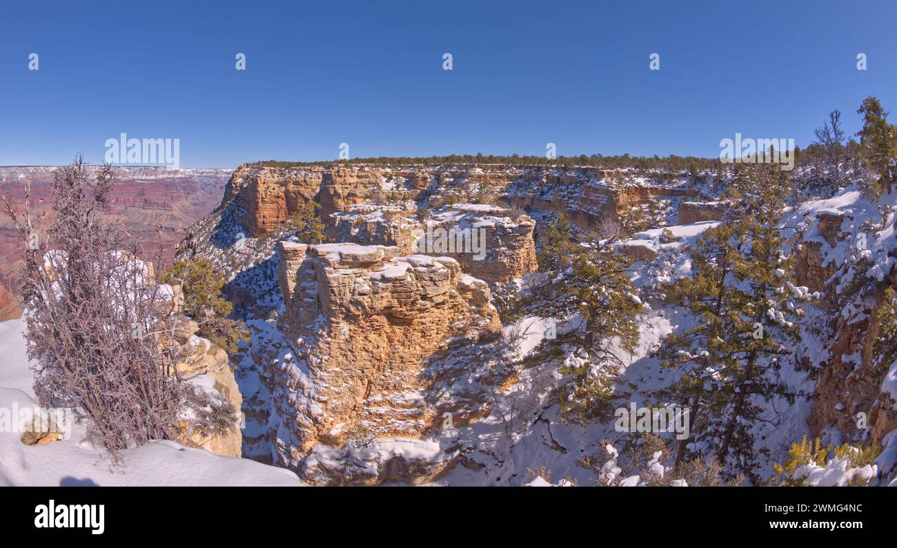 Trace du temps au Grand Canyon Banque D'Images